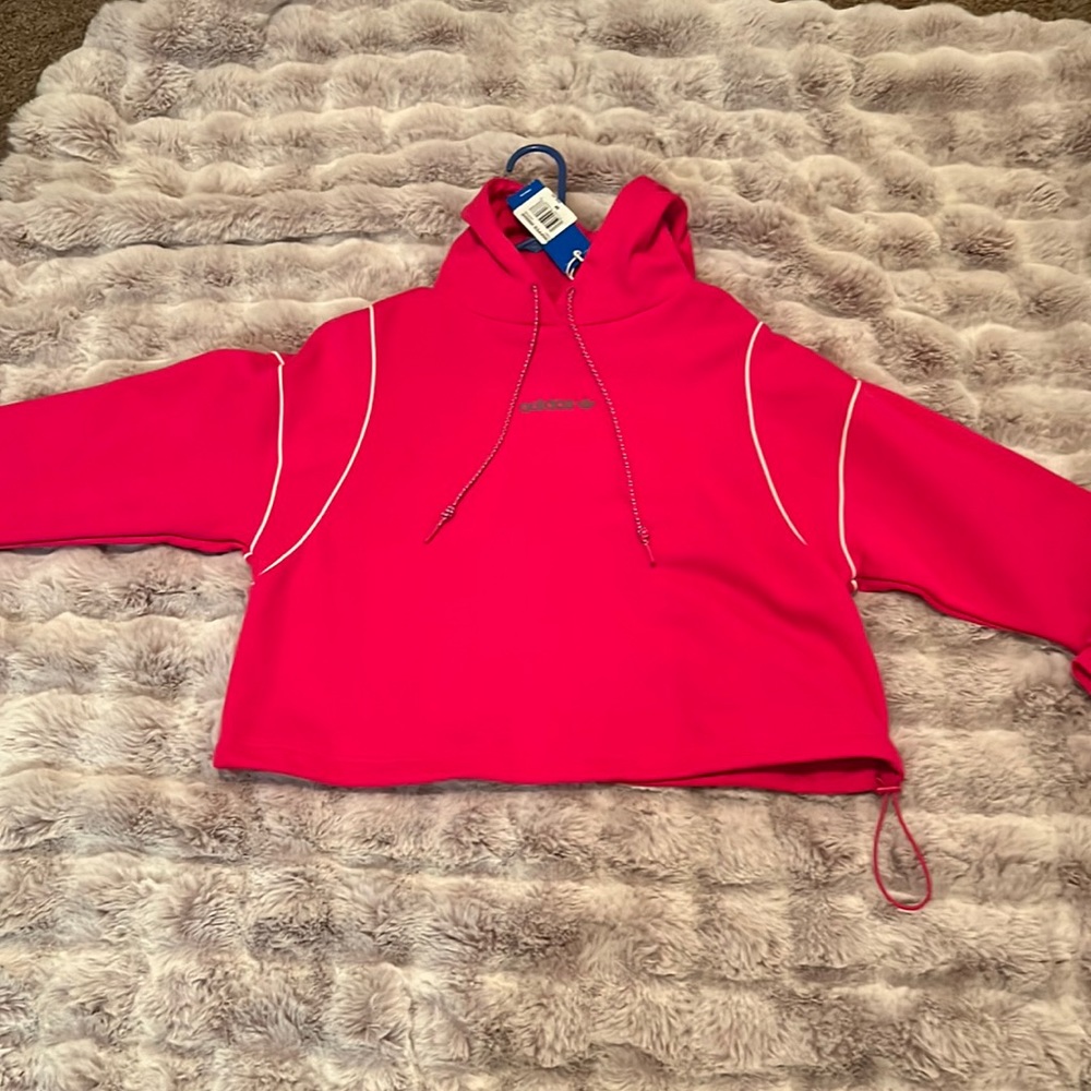 Adidas cropped hoodie
